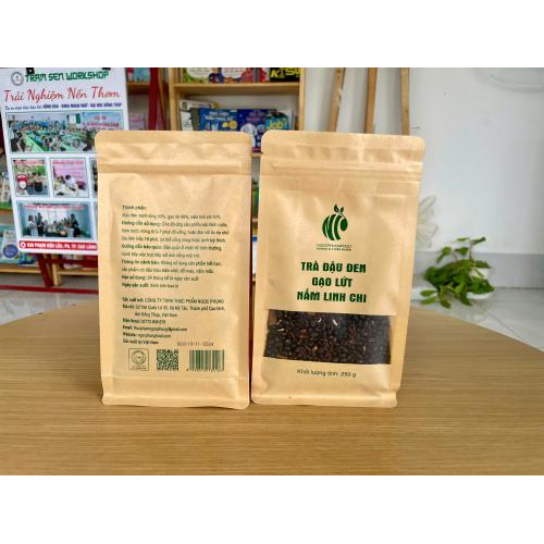 Trà Đậu Đen Gạo Lứt Nắm Linh Chi - Ngọc Phụng